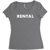 rental Women's Triblend Scoop T-shirt