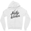 nasty woman Zipper Hoodie