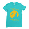 i drive a stick   halloween superpower Ladies Fitted T-Shirt