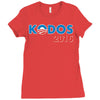 vote for kodos Ladies Fitted T-Shirt