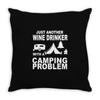 camping (2) Throw Pillow