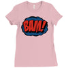 comic bam Ladies Fitted T-Shirt