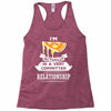 I Am Pizza Actually In A Very Commited Relationship Racerback Tank