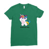 Unicorn Ladies Fitted T-Shirt