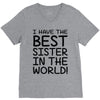 sister joke V-Neck Tee