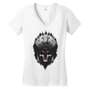 native american Women's V-Neck T-Shirt