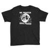 my pointer rides shotgun Youth Tee