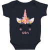 birthday unicorn family series sister Baby Bodysuit