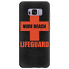 nude beach   lifeguard Samsung Galaxy S8 Plus Case