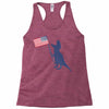 Patriotic T-Rex Racerback Tank