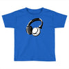 headphones black humor Toddler T-shirt