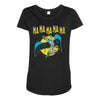 nocturnal song Maternity Scoop Neck T-shirt