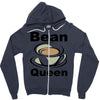 bean queen Zipper Hoodie