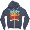don't sweat the technique Zipper Hoodie