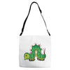 funny animal Adjustable Strap Totes