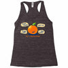 rhyming orange Racerback Tank