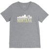 montana mountains V-Neck Tee