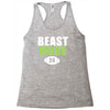beast mode marshawn lynch seattle seahawks Racerback Tank