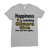 happiness is watching gilmore girls Ladies Fitted T-Shirt