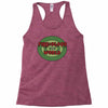 my world is sick and sad Racerback Tank