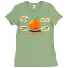 rhyming orange Ladies Fitted T-Shirt