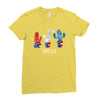 4th of July Ladies Fitted T-Shirt