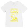 I Don't Need Therapy Just to Go Windsurfing V-Neck Tee