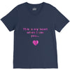 this is my heart when i see you V-Neck Tee