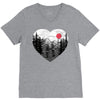 hike and love V-Neck Tee