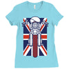 british biker Ladies Fitted T-Shirt
