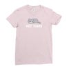 Cat Says Not Today Ladies Fitted T-Shirt