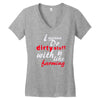 dirty stuff cool Women's V-Neck T-Shirt