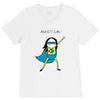 anxiety girl V-Neck Tee