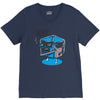 hipster ice cube V-Neck Tee