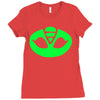 pj masks gekko symbol Ladies Fitted T-Shirt