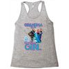grandma of the birthday girl Racerback Tank
