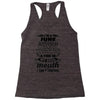 I Am A June Women Racerback Tank