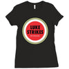 luke strikes Ladies Fitted T-Shirt