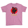love ninja monkey banana Youth Tee