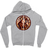 music girl Zipper Hoodie
