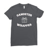 gangster wrapper Ladies Fitted T-Shirt