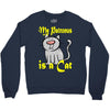 my patronus is a cat Crewneck Sweatshirt