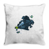 anyone out there Throw Pillow