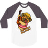 keep calm and play music 3/4 Sleeve Shirt