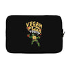 vegan pizza power Laptop sleeve