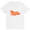 go flag V-Neck Tee