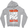i like pig butts and i cannot lie Zipper Hoodie