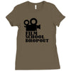 film school dropout Ladies Fitted T-Shirt