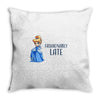 fashionably late Throw Pillow