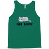Cat Says Not Today Tank Top